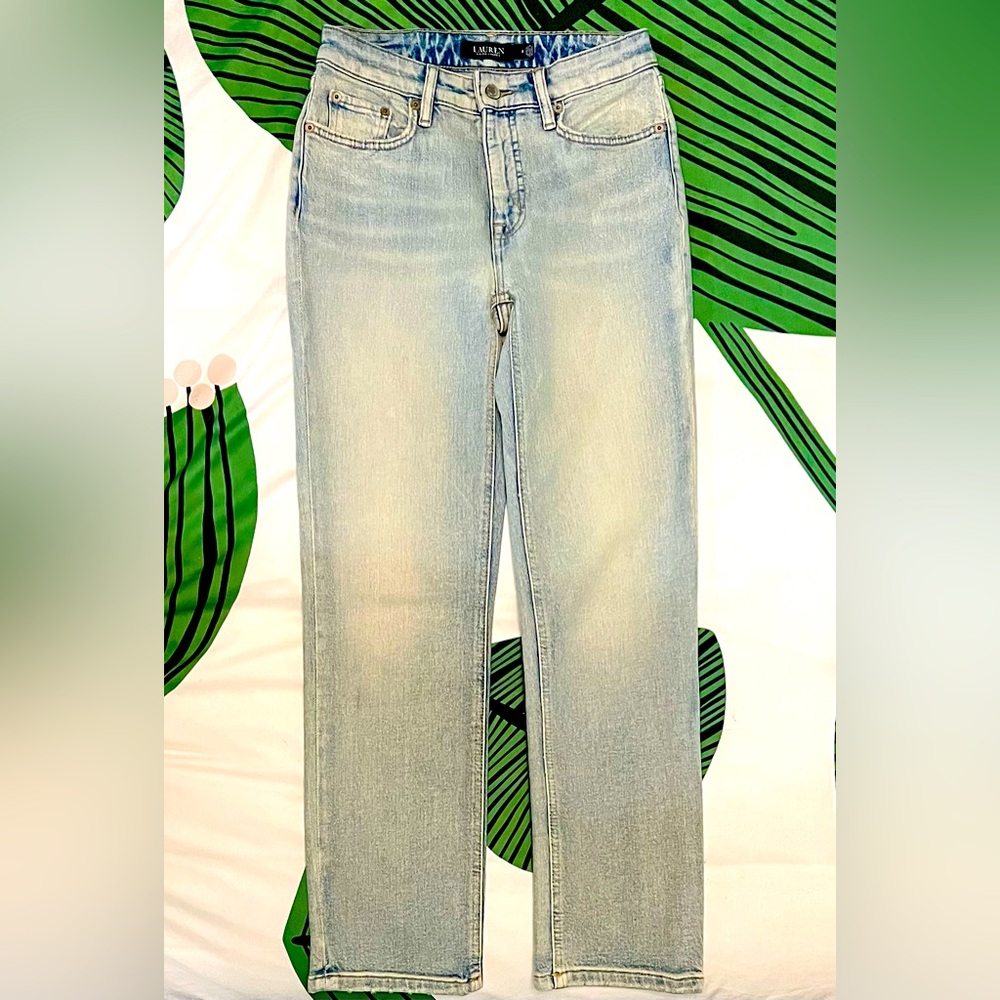 Ralph Lauren mid-rise cropped premium jeans like NEW (worn twice!)